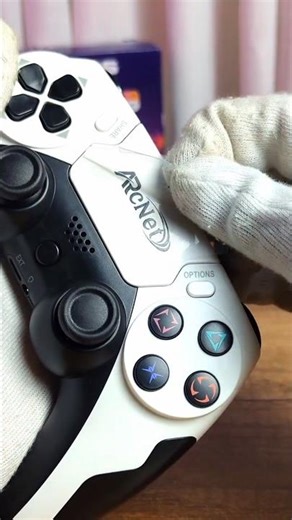 Budget PS4 Controller ASMR | ARcNet Dualshock Style Gamepad