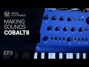 Making sounds with MODAL COBALT8 tutorial guide - Episode 03 - Dark bass