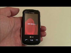 How To Restore An LG Cosmos Touch VN270 Smartphone To Factory Settings
