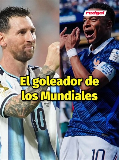 Messi ya alcanzó el récord de Miroslav Klose y Kylian Mbappé lo sigue de muy cerca y con mejor registro para convertirse en el máximo goleador en la historia de los Mundiales. #Messi #mbappe #worldcup