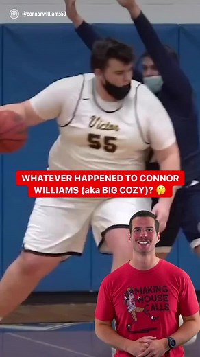 “The biggest player in college basketball” took the world by storm 💯 @allridoiswinn with an update on connor williams #connorwilliams #bigcozy #fyp