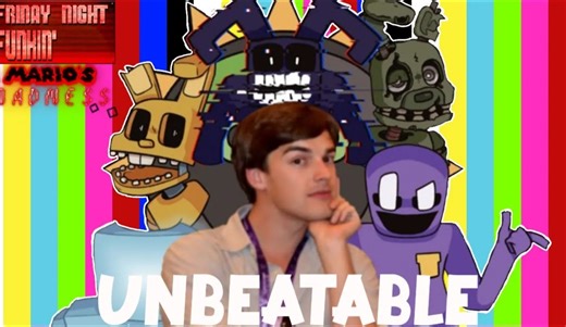 [FNF] Unsolvable（UNBTATABLE,但MatPat唱）