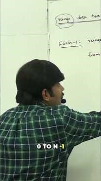 Python Range Object: Simple Creation Explained! #shorts