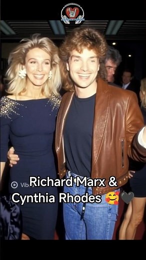 Recordando el matrimonio entre Richard Marx y Cynthia Rhodes 🖤 #rock #richardmarx #couple