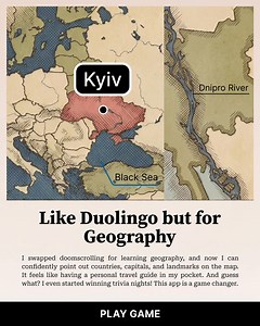 Take a Break from Scrolling! 🎯 Explore Geography, History, Biology & More in just 5 minutes a day! Take a break from scrolling and start your personal growth 💪🏆 | Nibble