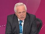 David Dimbleby gives a special thanks on his final Question Time