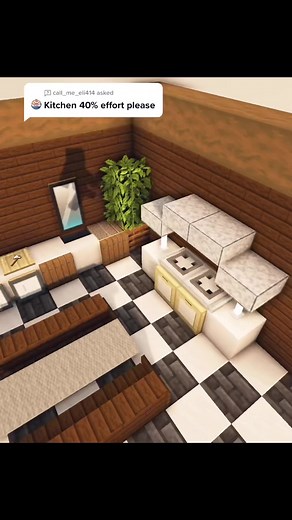 Minecraft Kitchen Design Tutorial