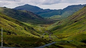 Amazing landscape and nature of Lake District National Park - travel photography