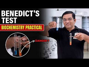 Benedict's Test Demonstration | Biochemistry Practical | MBBS 1st Year | Dr. Rajesh Sir | PW MedEd