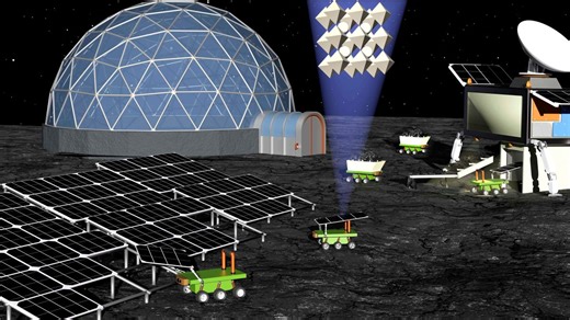 Deutsche Forscher entwickeln Solarmodule aus künstlichem Mondstaub