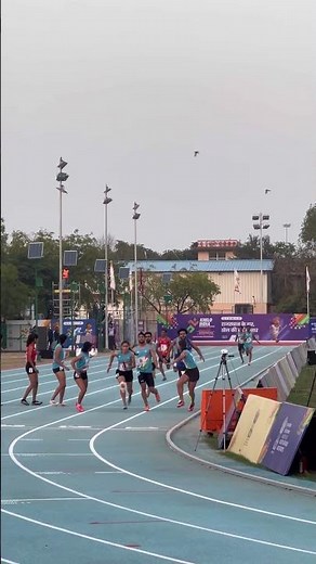 Khelo india university games 4*400 mix relay final #viral #relay #shorts #speed #athlete #athletics