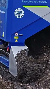 This is a big machine for composting. #compostturner