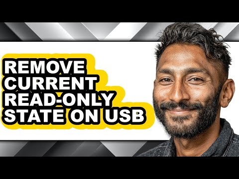 How to Remove Current Read-only State on Usb (easy Method)