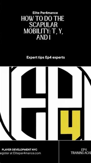 Scapular Mobility: T, Y, and I Exercise Series