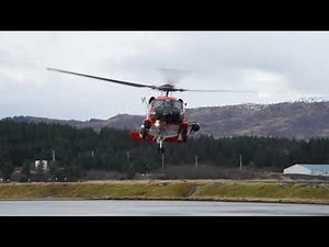US Coast Guard MH-60 Jayhawk in Kodiak, Alaska