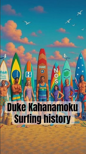 Hawaiian surfing history. Who is Duke Kahanamoku? #surfinghistory #hawaiian #surf