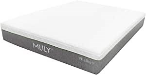 Amazon.com: MLILY 12’’ Vitality + Memory Foam Mattress with Breathable and Comfortable Double Jacquard Fabric Cover (Cal King) : Home & Kitchen