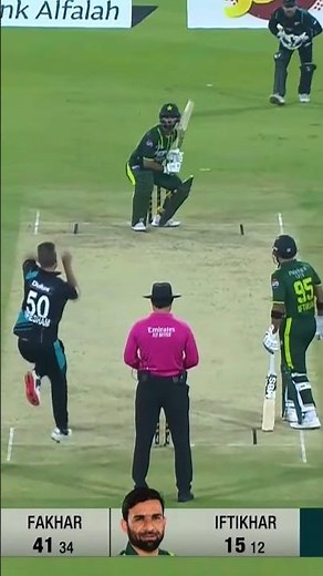 Fakhar’s 61 Keeps Pakistan Alive! 🇵🇰 #FakharZaman #PAKvNZ #T20I | M3L1T