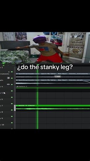 I hit that shi tho #viral #feed #izrosh #producer | stanky leg dance