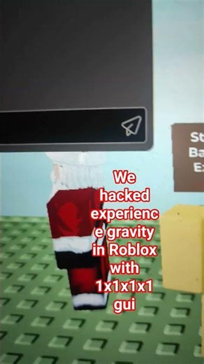 we finally hacked experience gravity with 1x1x1x1 gui