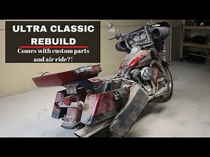Totaled Custom Bagger Project l Budget Rebuilds l Part 1