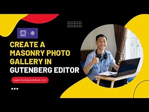 How to create masonry photo gallery with Lightbox in Gutenberg Editor