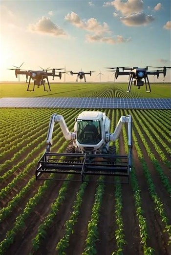 Future Farming with AI 🤖🌱 | Life in 2050!