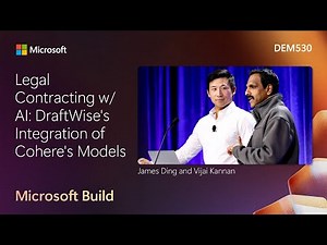 Legal Contracting w/AI: DraftWise's Integration of Cohere's Models​ | DEM530