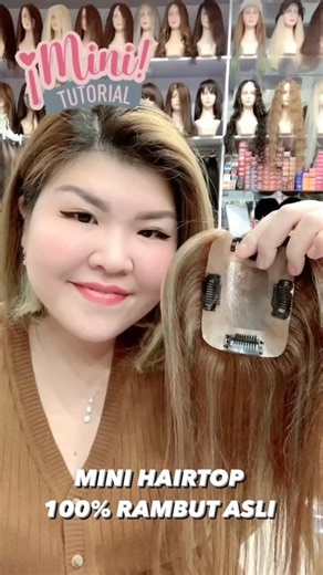THE BEST MINI HAIRTOP 100% RAMBUT ASLI ⭐️⭐️⭐️⭐️⭐️ TRUSTED since 2004 ✅ “ One stop solution @xiang_salon “ Natural look, effortless fix! Penutup botak AREA KECIL / rambut tipis / uban / semir belang dengan hasil super natural Good hair day, every day!! Bahan rambut asli berkualitas premium bikin mini hairtop kami nyatu sempurna dengan rambutmu TAMPAK LEBIH MUDA DALAM HITUNGAN MENIT 😍 Produk @xiang_salon hanya menggunakan bahan premium 100% RAMBUT ASLI - Bisa distyling seperti rambut kita - Dapat