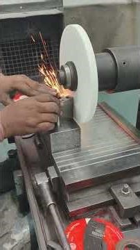 How to add radius in mold step by step #grinder #machine #automobile #radius #shorts