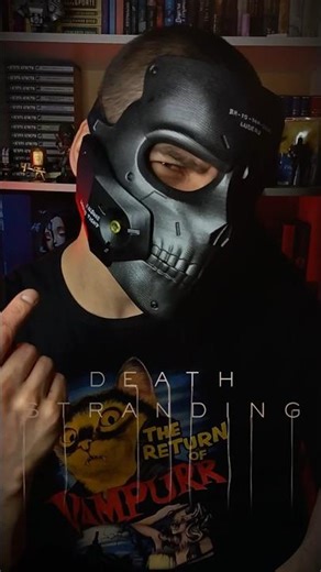 Маска из Death Stranding #shortsvideo #deathstranding #diy #shorts #3dprinting