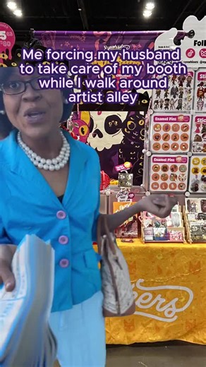 Husband = Elite employee or you BECOME my husband when you table with me. So, same diff. Check out our shop update! 🌸✨ #plushies #plushietok #supportsmallbusinesses #artistalley #artistsontiktok