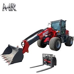 [Hot Item] Small Loader Mini Wheel Loader 1500kg Farm Garden Agricultural for Sale