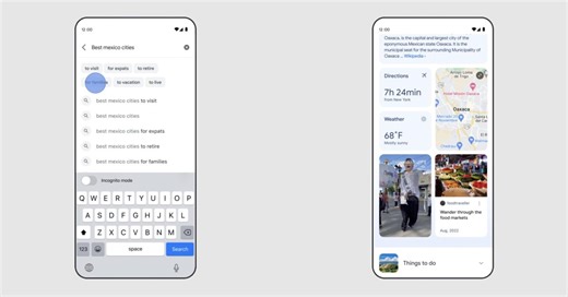 Google adding more Search box suggestions and richer layouts for key results