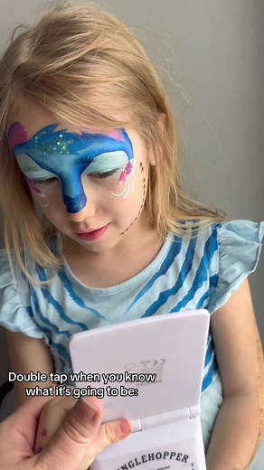 Stitch Face Painting Design Tutorial