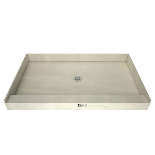 Reviews for Tile Redi Redi Base 37 in. x 72 in. Single Threshold Shower Base with Center Drain and Polished Chrome Drain Plate | Pg 4 - The Home Depot