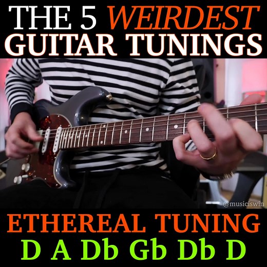 These are the 5 weirdest guitar tunings. | Music is Win