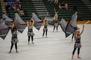 RHS Color Guard Competes