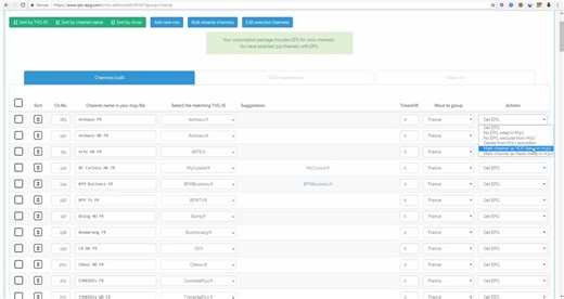Explaining the channel settings in the best online m3u editor of the world