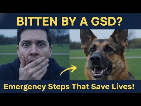 What to do if a German Shepherd bites? | Shocking First Aid Tips That Could Save a Life!