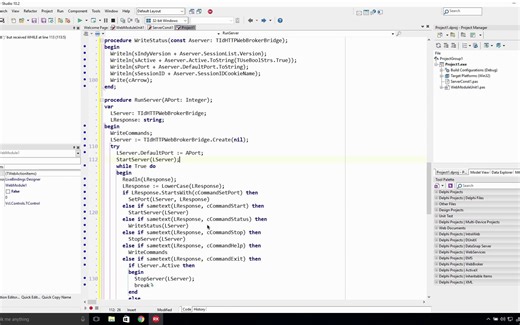 Delphi Linux Server Support in RAD Studio 10.2