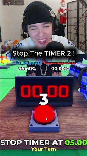 This timer game is IMPOSSIBLE #roblox #challenge #shorts