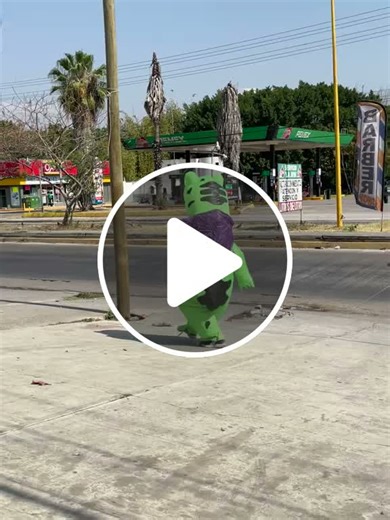 When you're the main character but the setting is a gas station." - NewsBreak