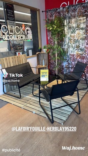 Big Bon Plan: Salon de Jardin chez LA FOIR'FOUILLE