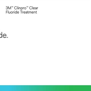 Thanks to its L-Pop delivery system, new 3M™ Clinpro™ Clear Fluoride Treatment goes on fast and easy – so you and your patients can get on with your day. | Solventum Dental