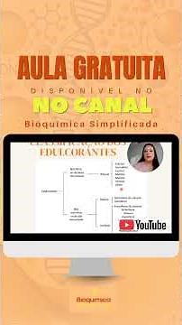 Aula Gratuita: Edulcorantes (adoçantes)