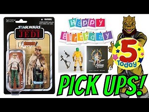 Star Wars Vintage Collection Pickups + Bossk's Bounty is 5 Years Old!