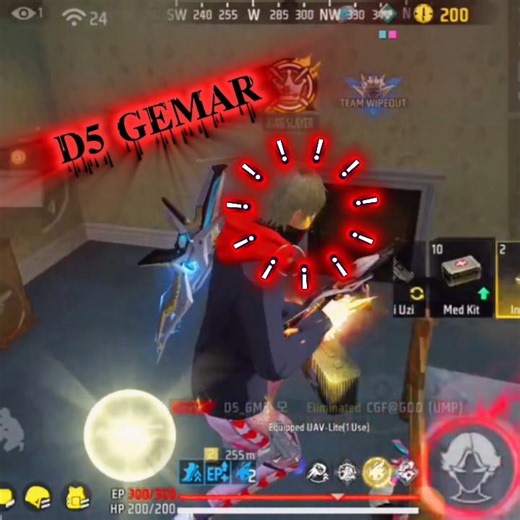 𝐃𝟓 𝐆𝐄𝐌𝐀𝐑 💪team wipe out 🥶