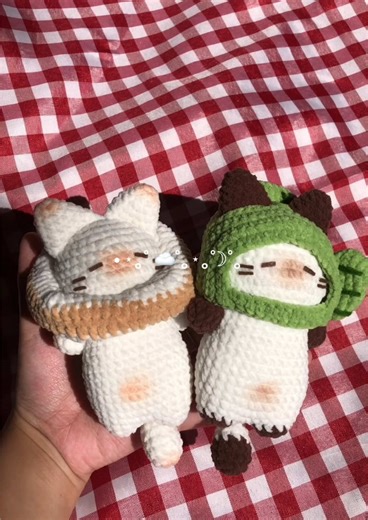 Adorable Cutie Loaf Cats Crochet Patterns