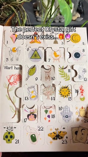 The light in the crystal is magic that is invisible to the naked eye🌙✨ | Fabulous Witch